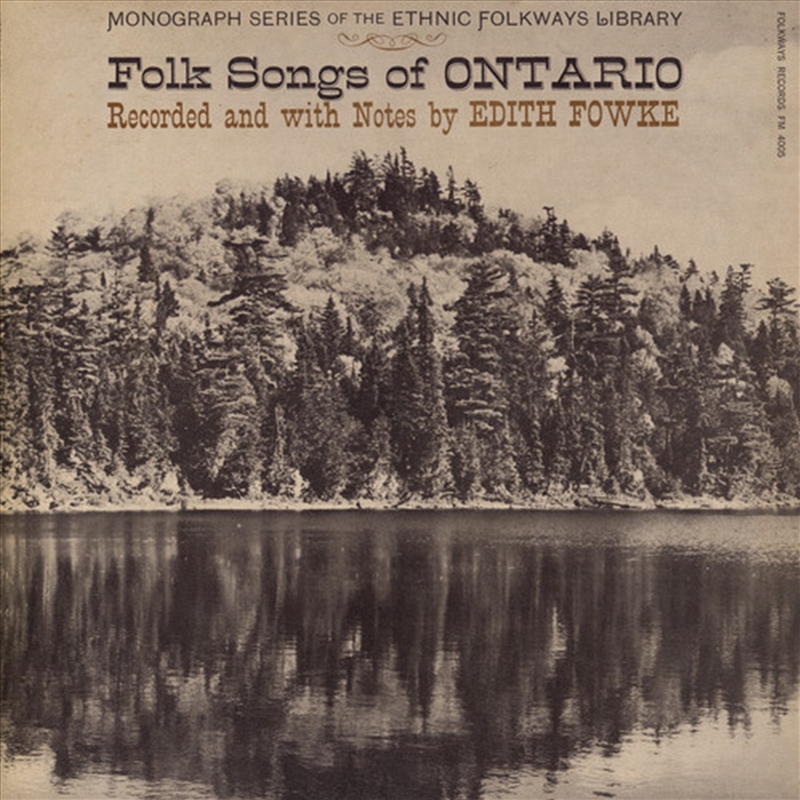 Folk Songs of Ontario / Various/Product Detail/World
