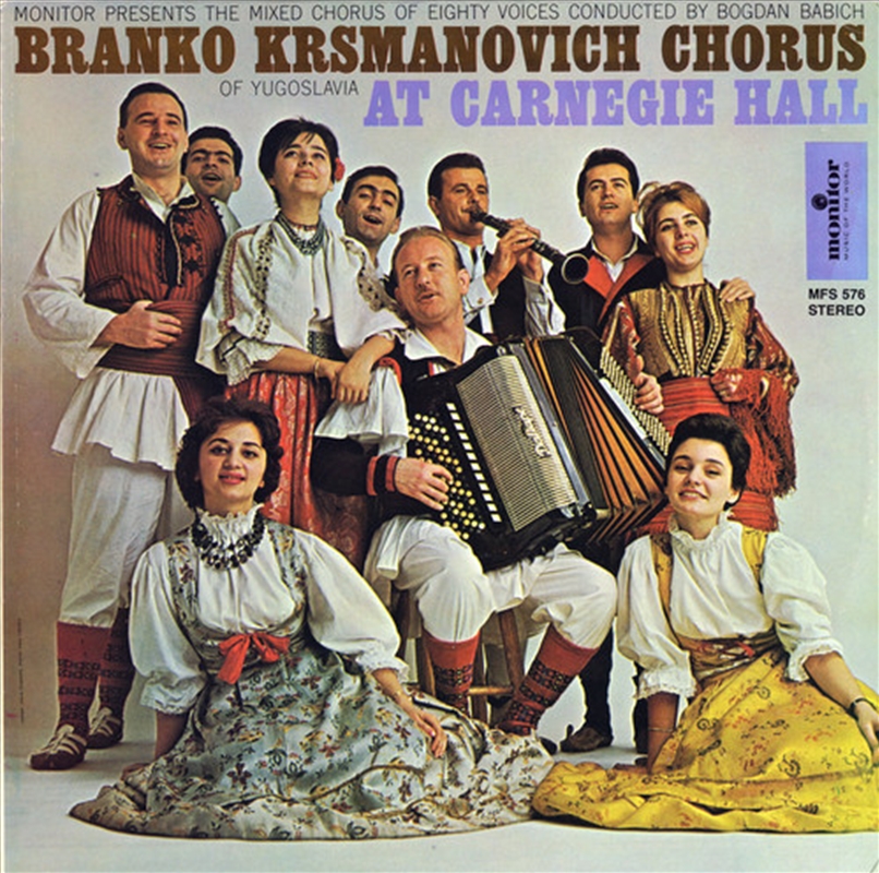 Branko Krsmanovich Chorus of Yugoslavia/Product Detail/World