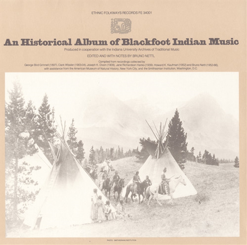 Blackfoot Indian Music / Various/Product Detail/World