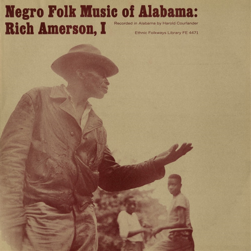 Negro Folk Music of Alabama 3/Product Detail/World