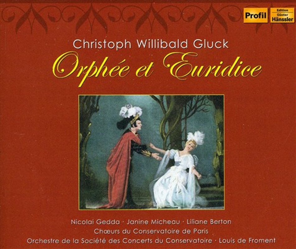Orphee Et Euridice/Product Detail/Classical