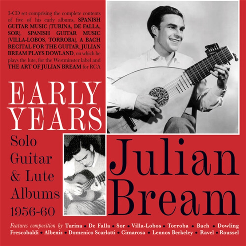 Early Years- Solo Guitar & Lute Albums 1956-60/Product Detail/Classical