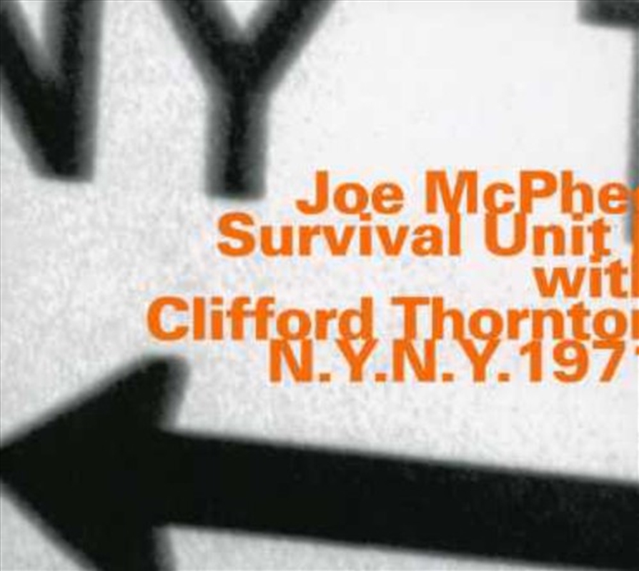 N.Y.N.Y. 1971 with Clifford Thornton/Product Detail/Jazz