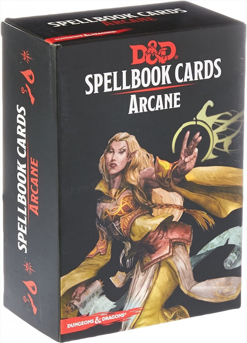 Dungeons & Dragons Spellbook Cards Arcane/Product Detail/Games