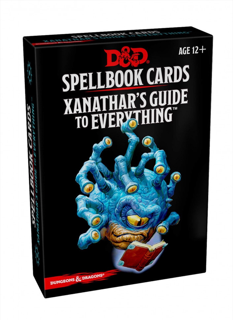Dungeons & Dragons Spellbook Cards Xanathars Guide to Everything/Product Detail/Games