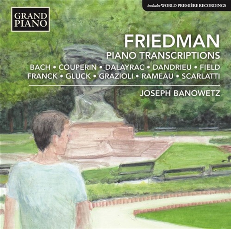 Friedman- Piano Transcriptions/Product Detail/Jazz
