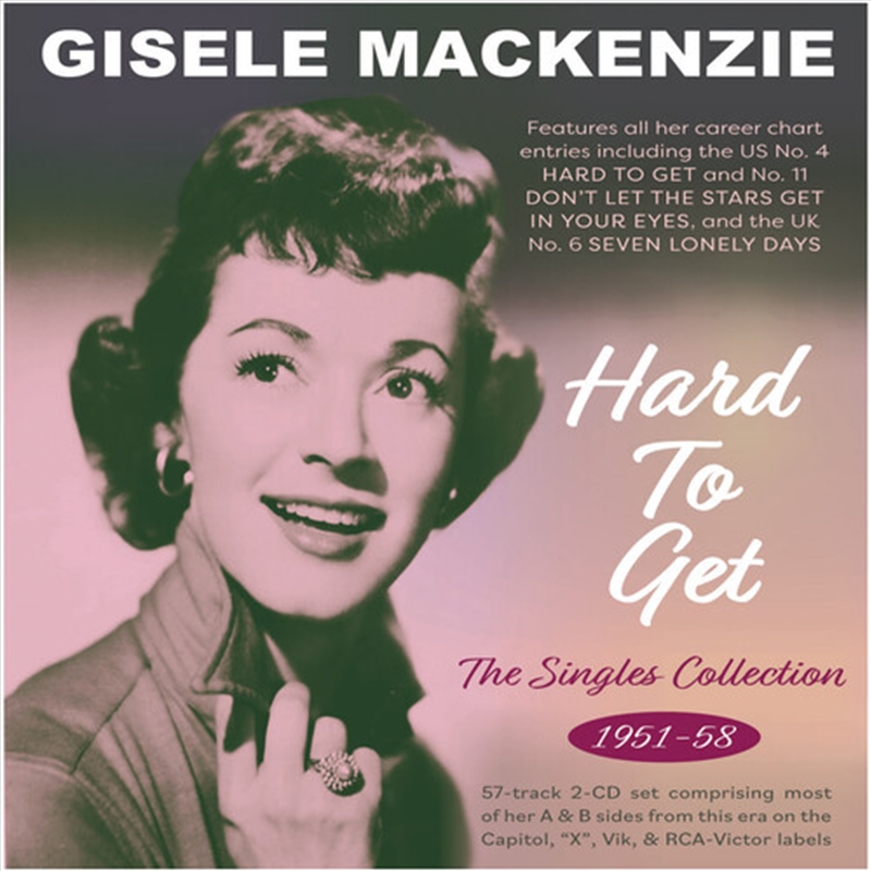 Hard To Get- The Singles Collection 1951-58/Product Detail/Easy Listening