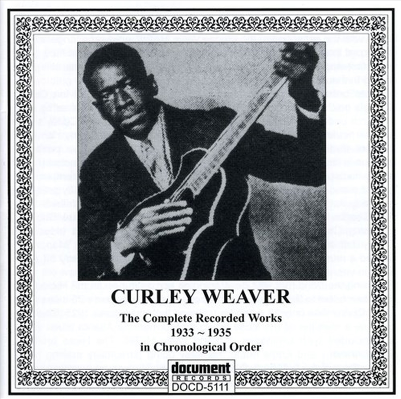 Curley Weaver 1933-1935/Product Detail/Blues