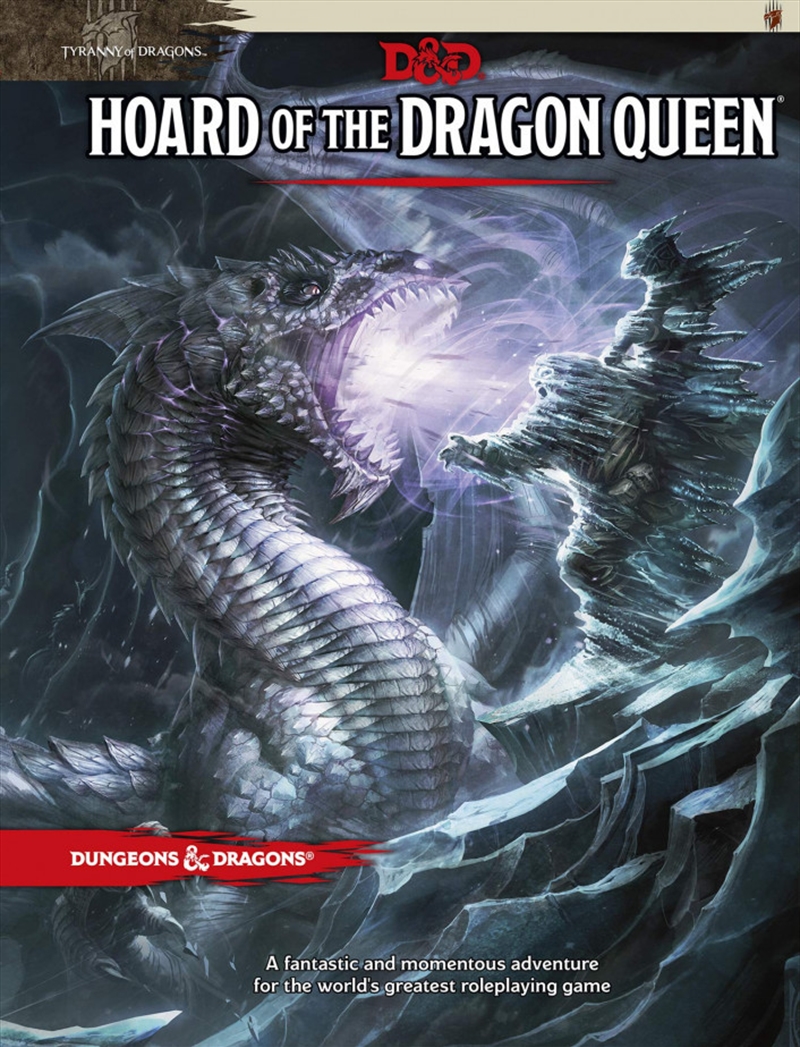 Dungeons & Dragons Tyranny of Dragons Hoard of the Dragon Queen Hardcover/Product Detail/Games