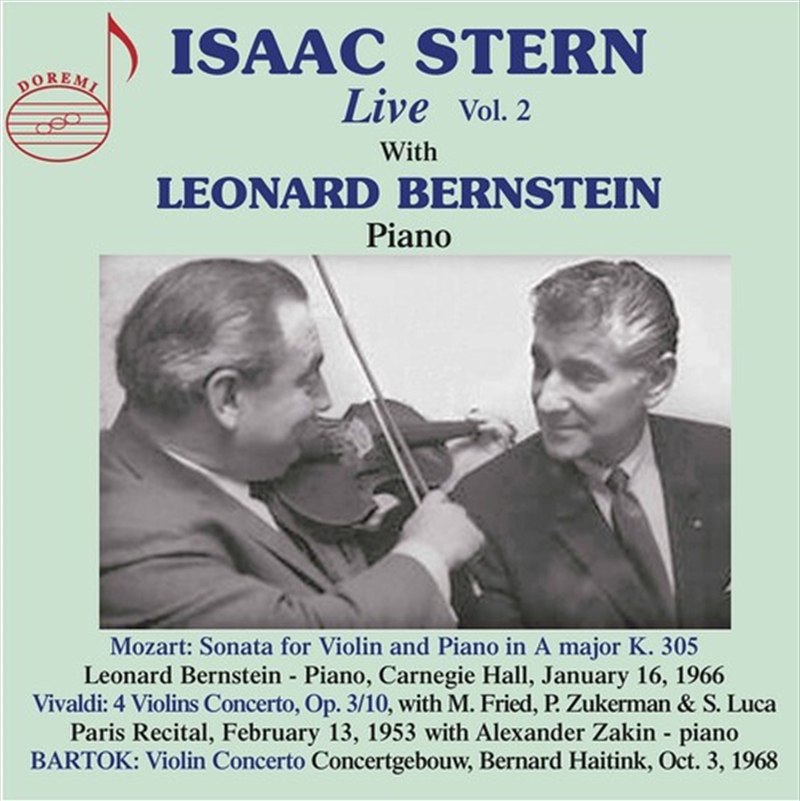 Isaac Stern Live 2/Product Detail/Classical