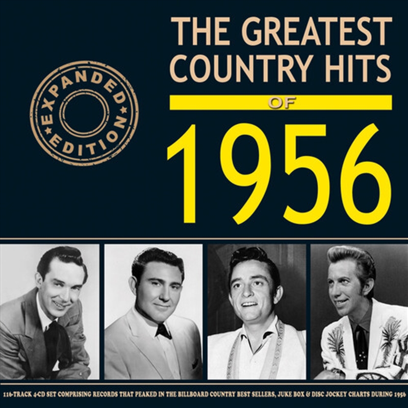 The Greatest Country Hits Of 1956 (Various Artists)/Product Detail/Rock/Pop
