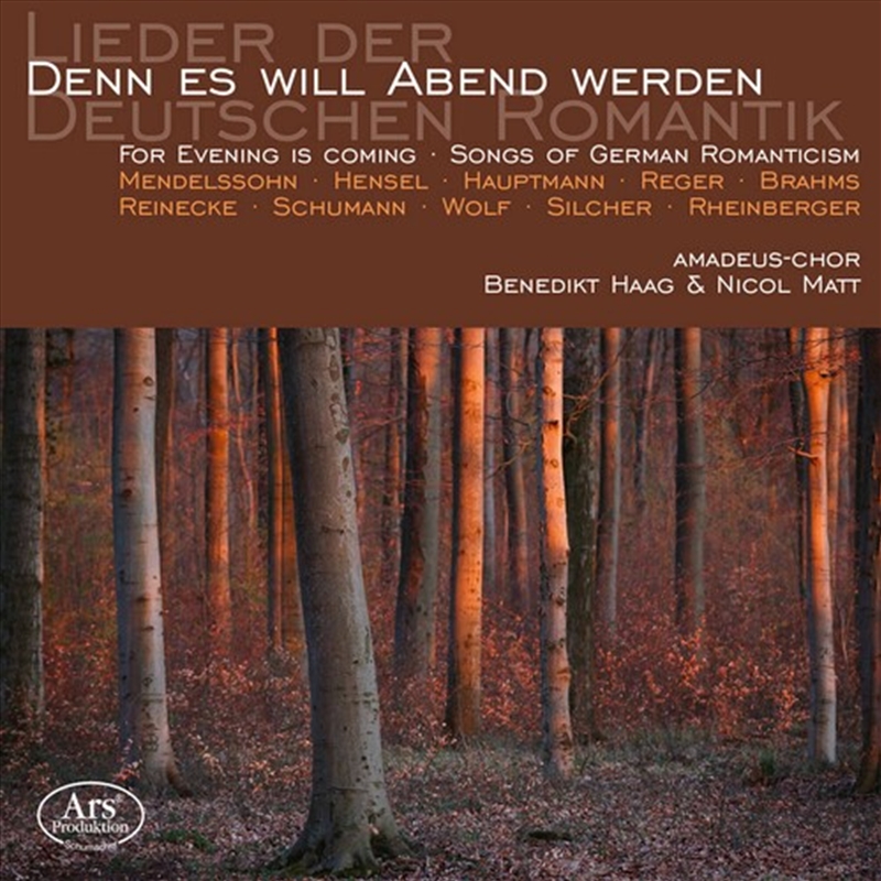 Denn Es Will Abend Werden/Product Detail/Classical