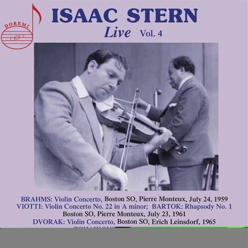 Isaac Stern Live 4/Product Detail/Pop