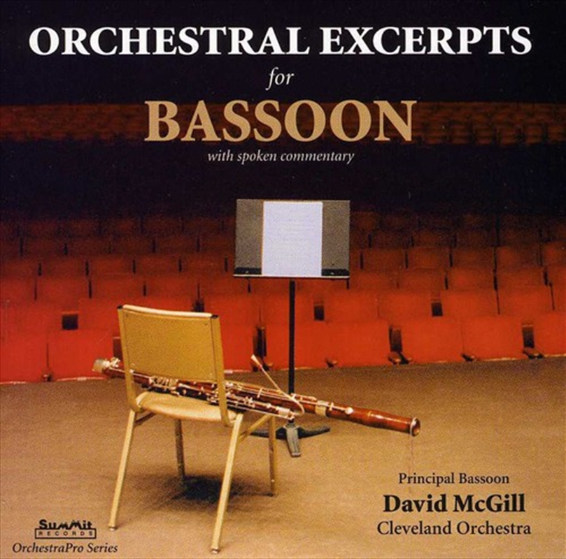 Orchestral Excerpts for Bassoon/Product Detail/Rock