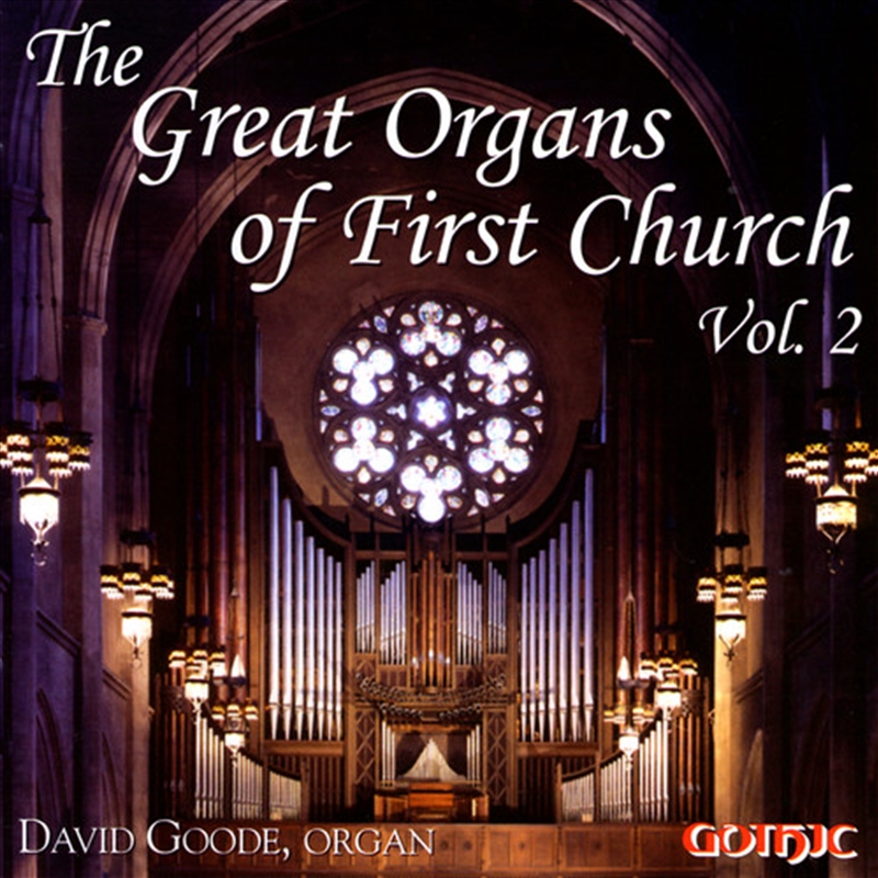 Great Organs of First Church 2/Product Detail/Classical