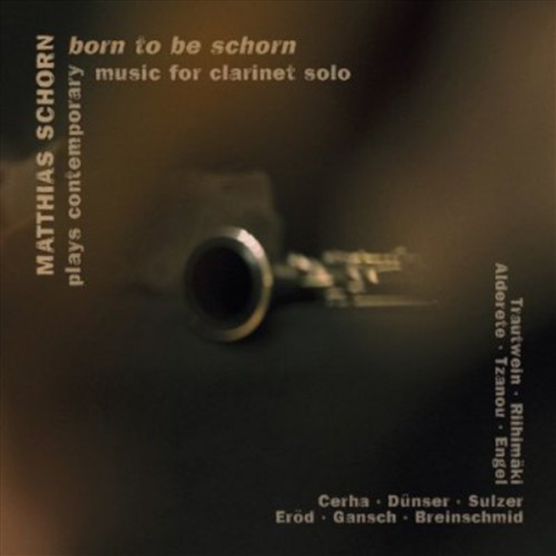 Born to Be Schorn/Product Detail/Classical
