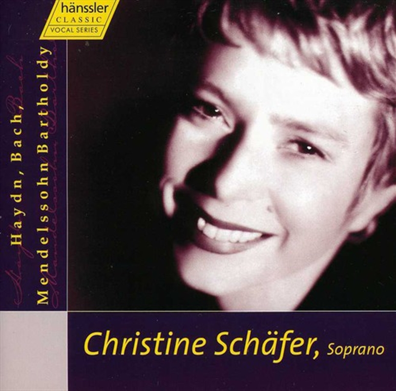 Christine Schafer Sings/Product Detail/Classical
