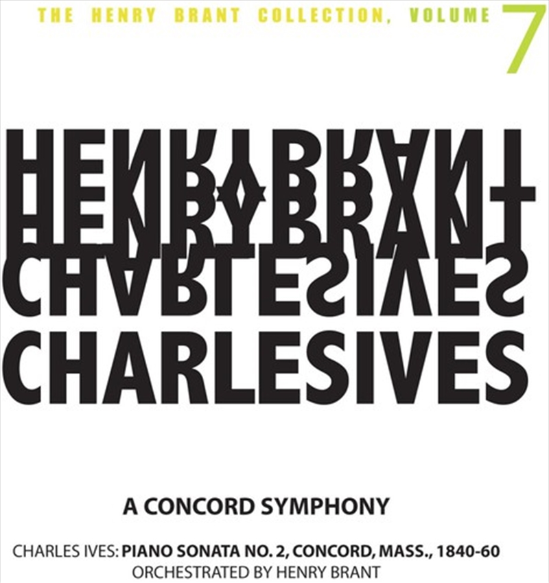 Henry Brant Collection 7- Concord Symphoney/Product Detail/Classical