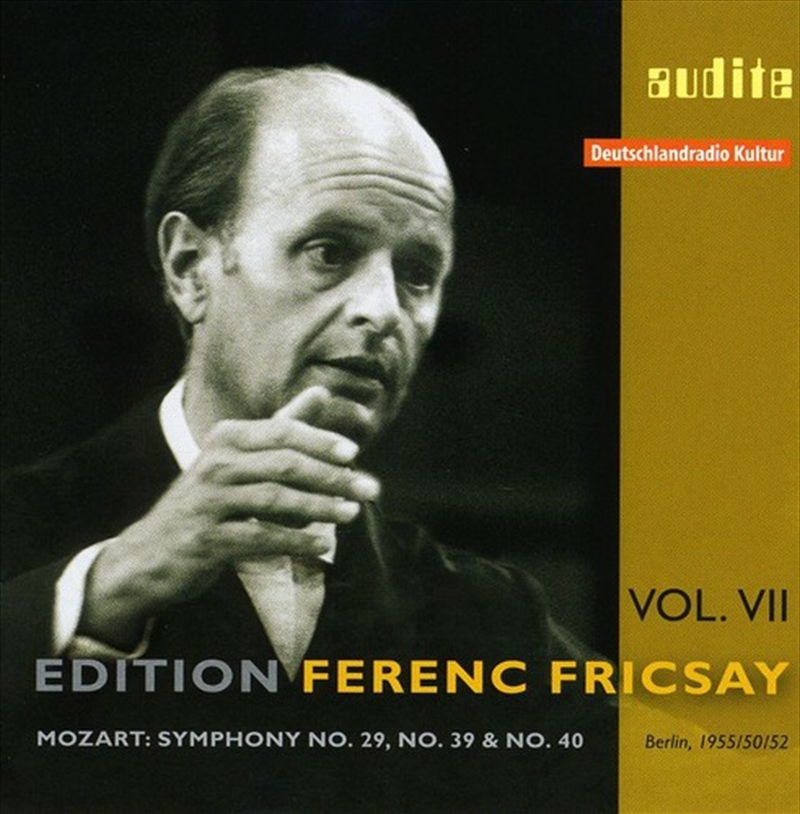 Edition Ferenc Fricsay 7- Sym No. 29 39 & 40/Product Detail/Classical