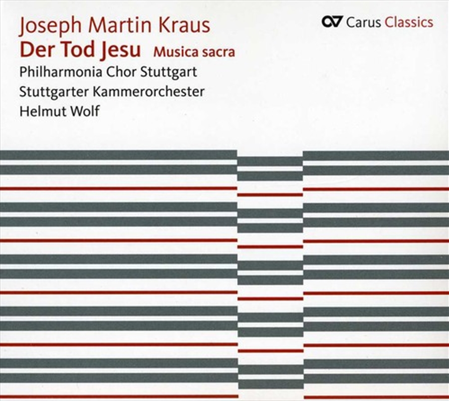 Der Tod Jesu / Musica Sacra/Product Detail/Classical