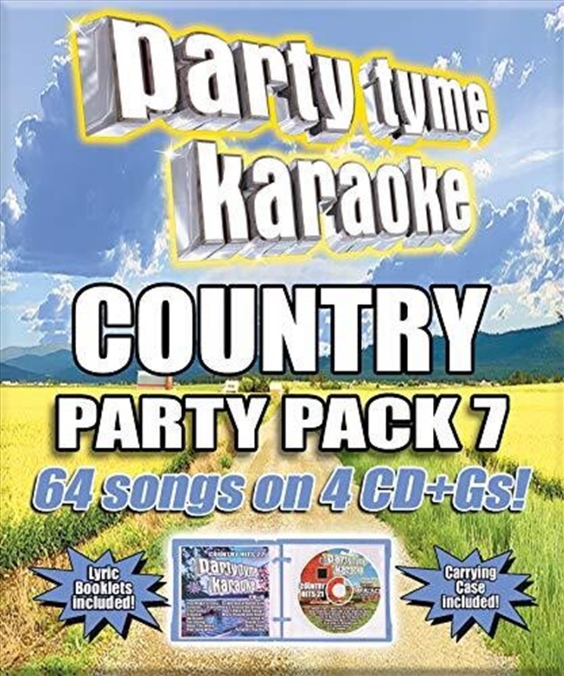 Party Tyme Karaoke- Country Party Pack 7 (Various Artists)/Product Detail/Karaoke