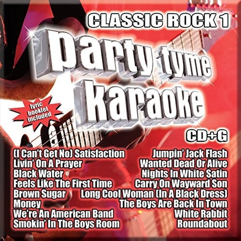 Party Tyme Karaoke- Classic Rock, Vol. 1 / Various/Product Detail/Karaoke