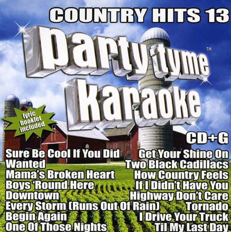 Party Tyme Karaoke- Country Hits, Vol. 13/Product Detail/Karaoke