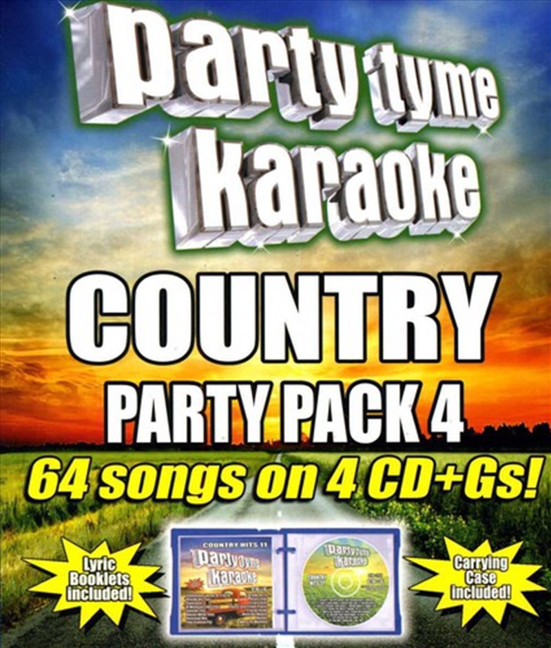 Party Tyme Karaoke - Country Party Pack 4/Product Detail/Karaoke