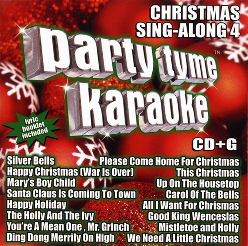 Party Tyme Karaoke- Christmas Sing-along, Vol. 4/Product Detail/Christmas