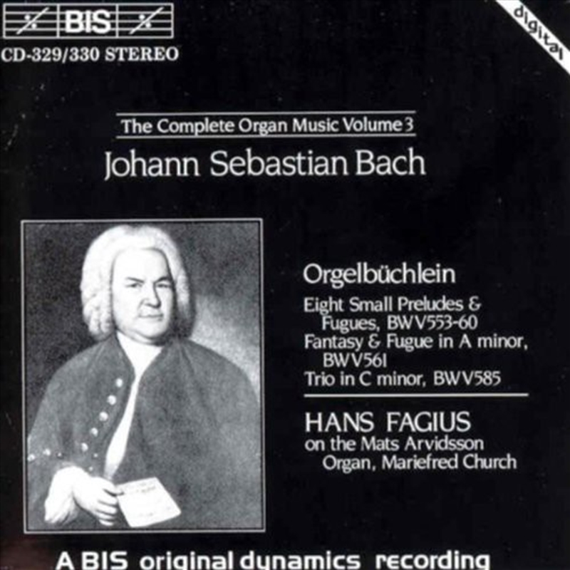 Complete Organ Works 3/Product Detail/Classical