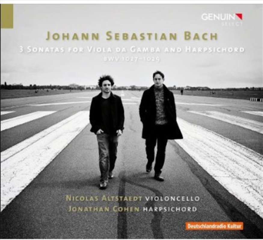 3 Sonatas for Viola Da Gamba & Harpsichord/Product Detail/Classical