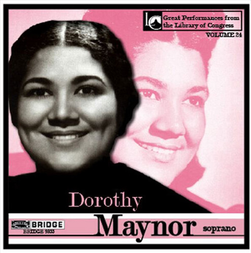 Dorothy Maynor in Concert at Library of Congress/Product Detail/Classical