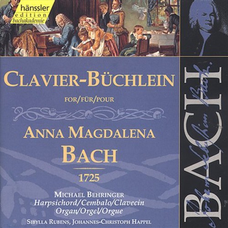 Clavier Book for Anna Magdalena Bach 1725/Product Detail/Classical