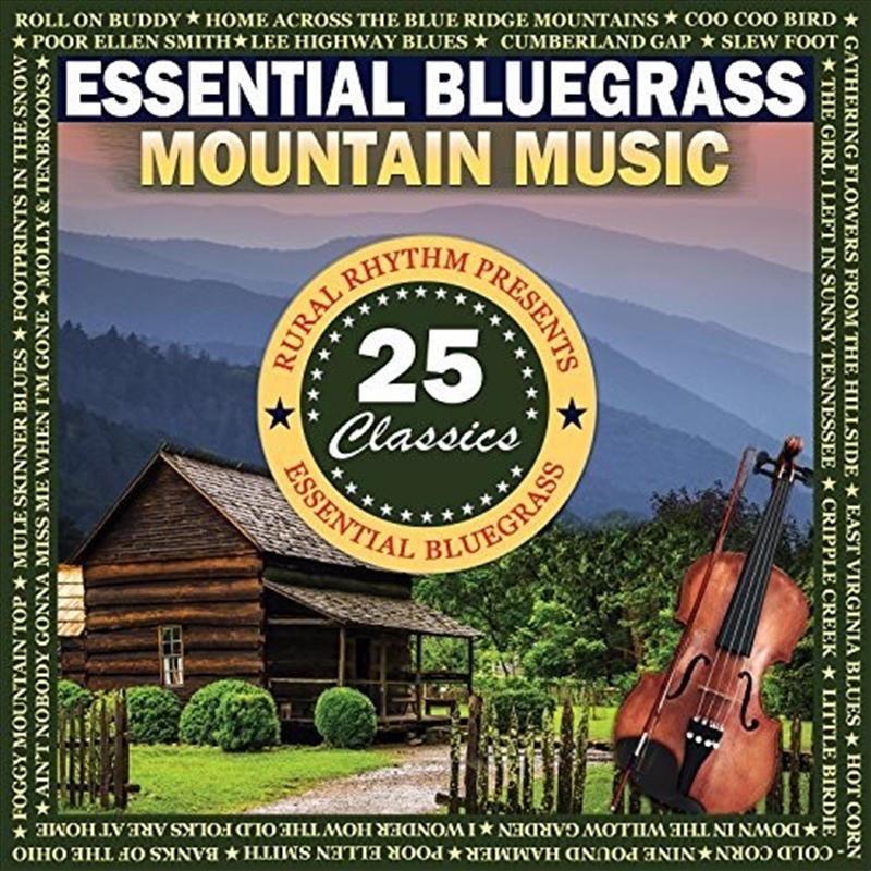 Essential Bluegrass Mountain Music- 25 Classics/Product Detail/Country