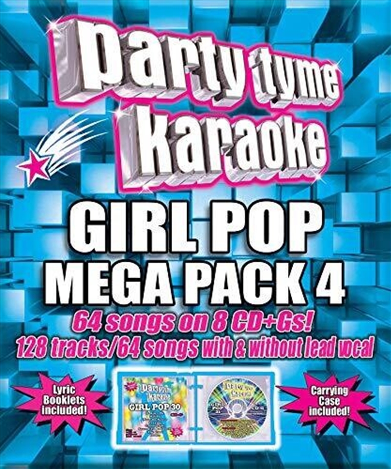 Party Tyme Karaoke- Girl Pop Mega Pack 4/Product Detail/Karaoke