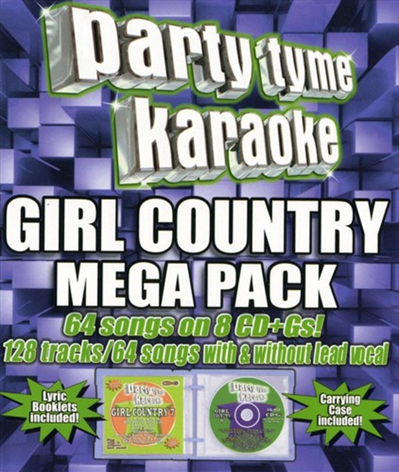 Party Tyme Karaoke- Girl Country Mega Pack/Product Detail/Karaoke