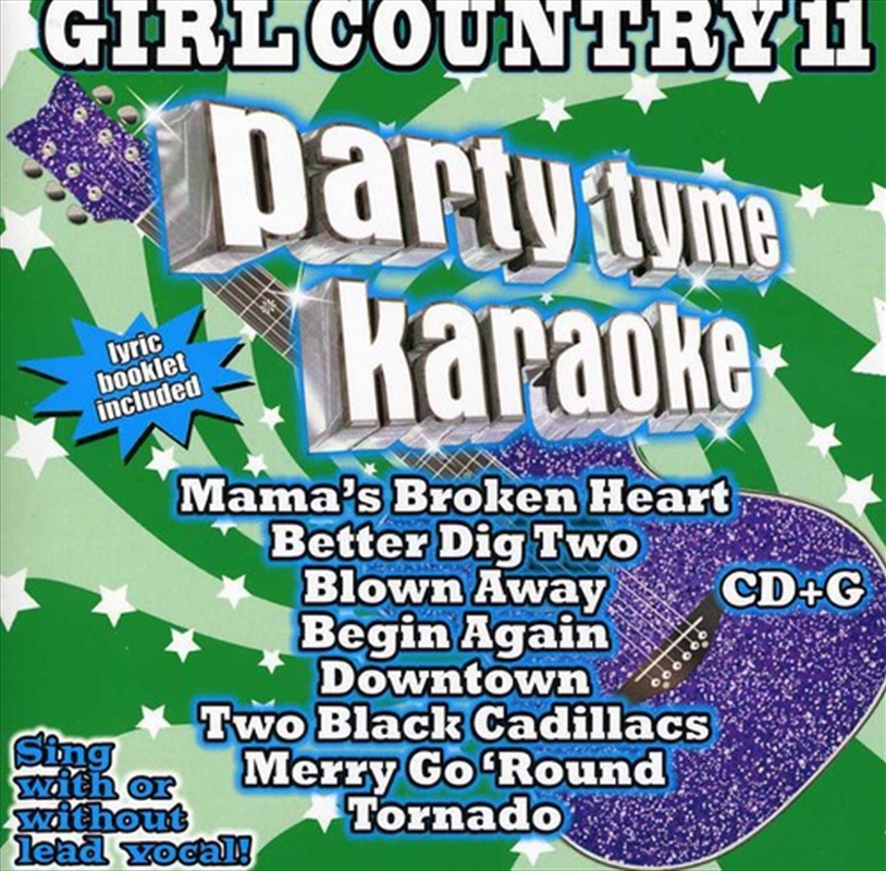 Party Tyme Karaoke- Girl Country 11/Product Detail/Karaoke