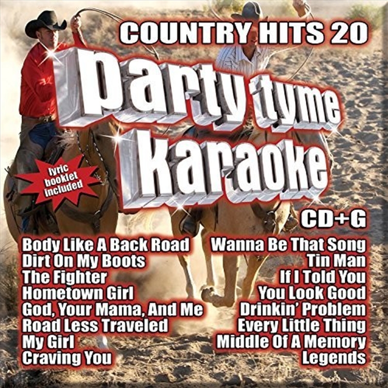 Party Tyme Karaoke- Country Hits 20/Product Detail/Karaoke