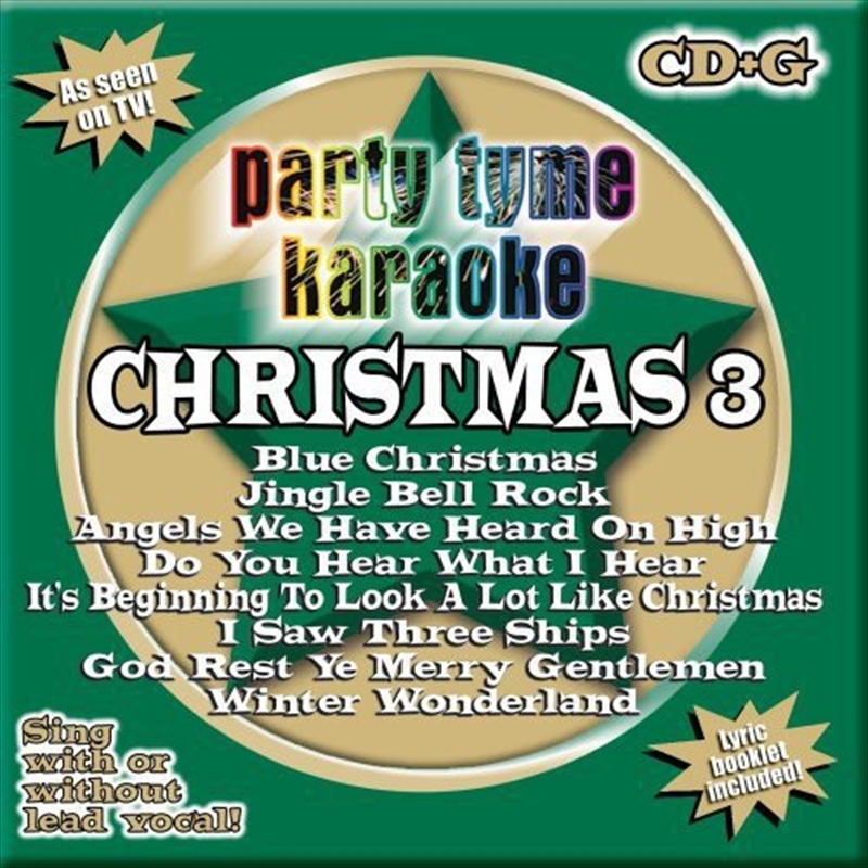 Party Tyme Karaoke- Christmas, Vol. 3/Product Detail/Christmas