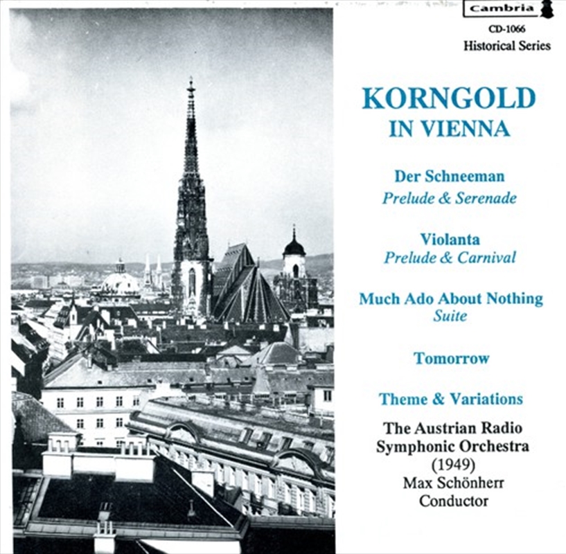 Korngold in Vienna/Product Detail/Classical