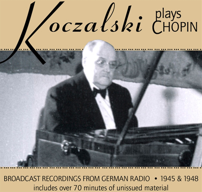Koczalski Plays Chopin/Product Detail/Classical
