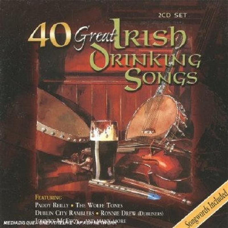 40 Great Irish Drinking Songs/Product Detail/World