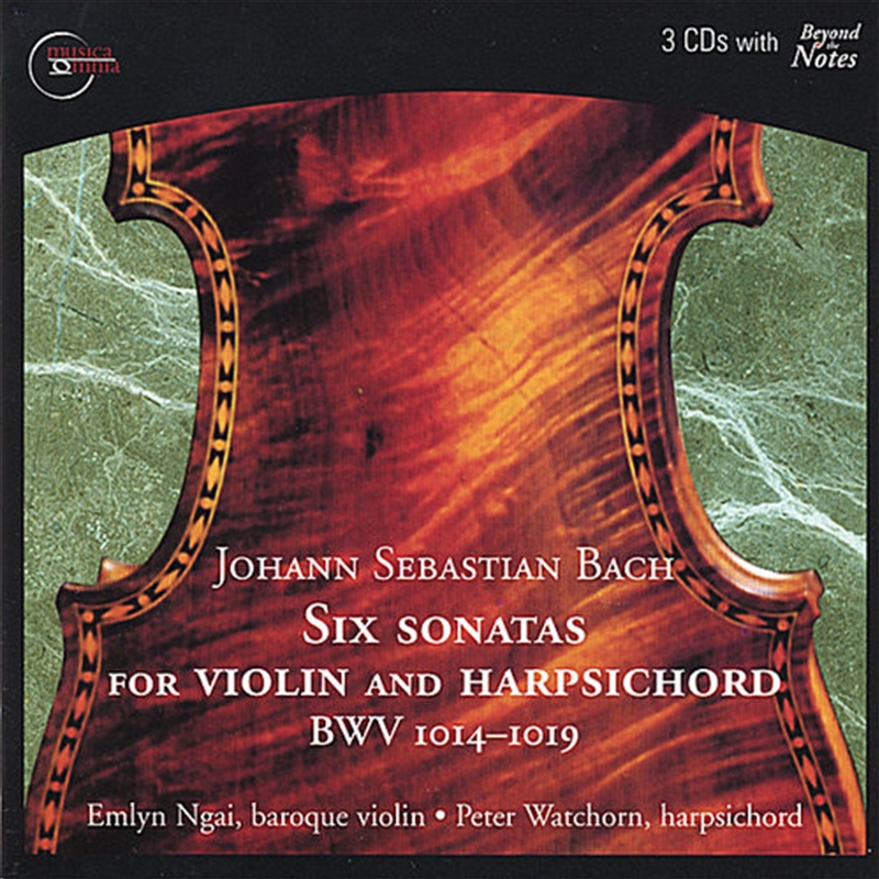 6 Sonatas Violin and Harpsichord/Product Detail/Classical