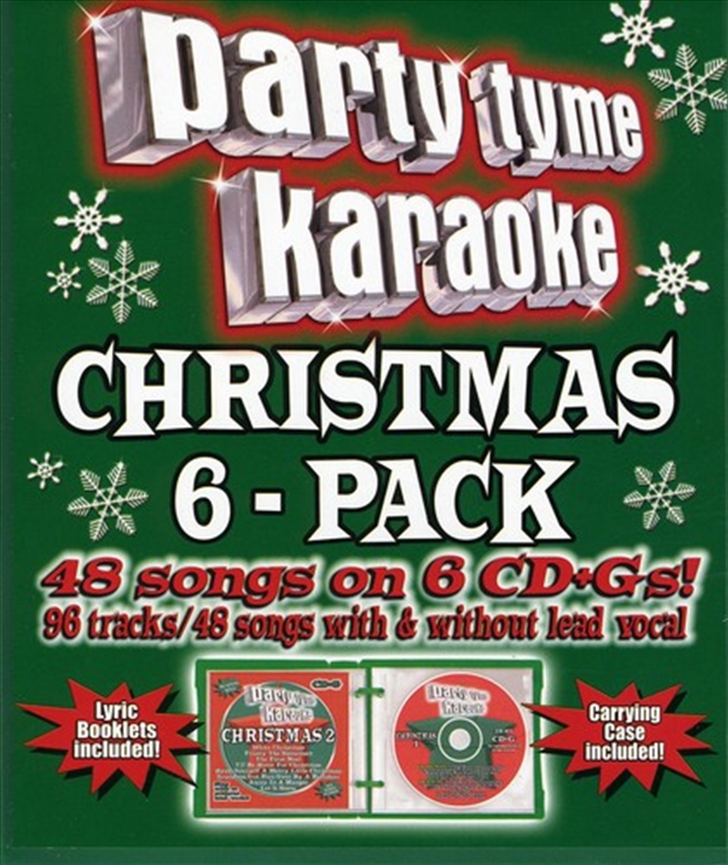 Party Tyme Karaoke- Christmas 6 Pack/Product Detail/Christmas