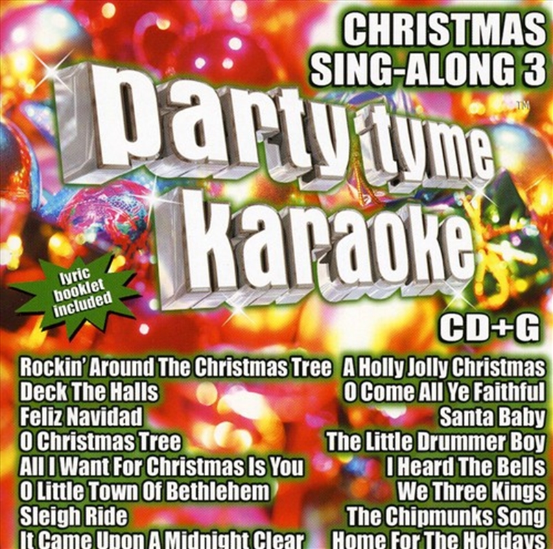 Party Tyme Karaoke- Christmas Sing-Along, Vol. 3/Product Detail/Christmas