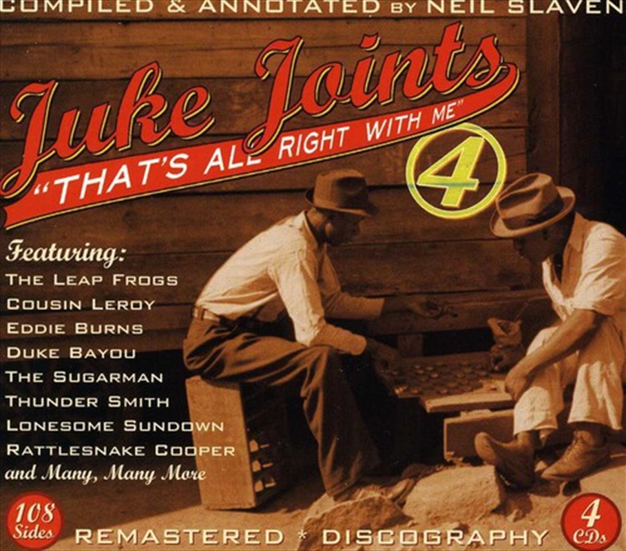 Juke Joints 4-That's All Right with Me / Various/Product Detail/Blues