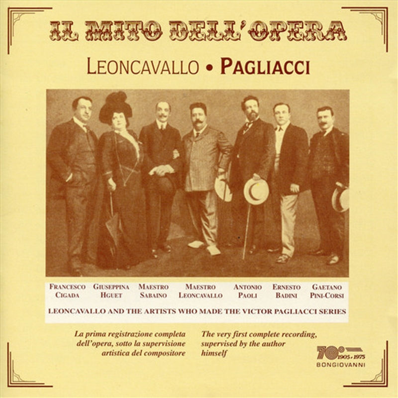I Pagliacci/Product Detail/Classical
