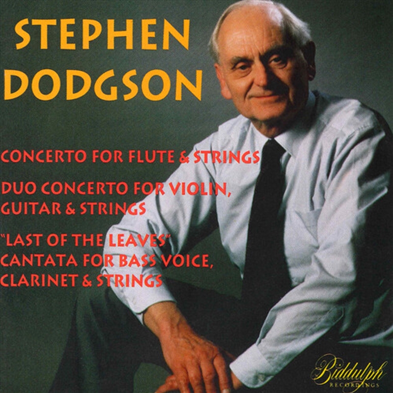 Dodgson- Orchestral & Vocal Works/Product Detail/Classical