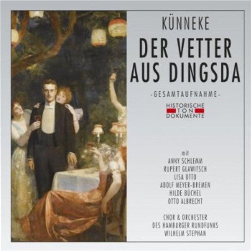 Der Vetter Aus Dingsda/Product Detail/Classical