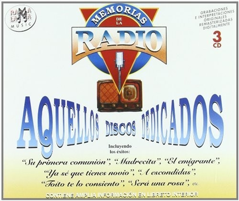 Aquellos Discos Dedicados / Various/Product Detail/World